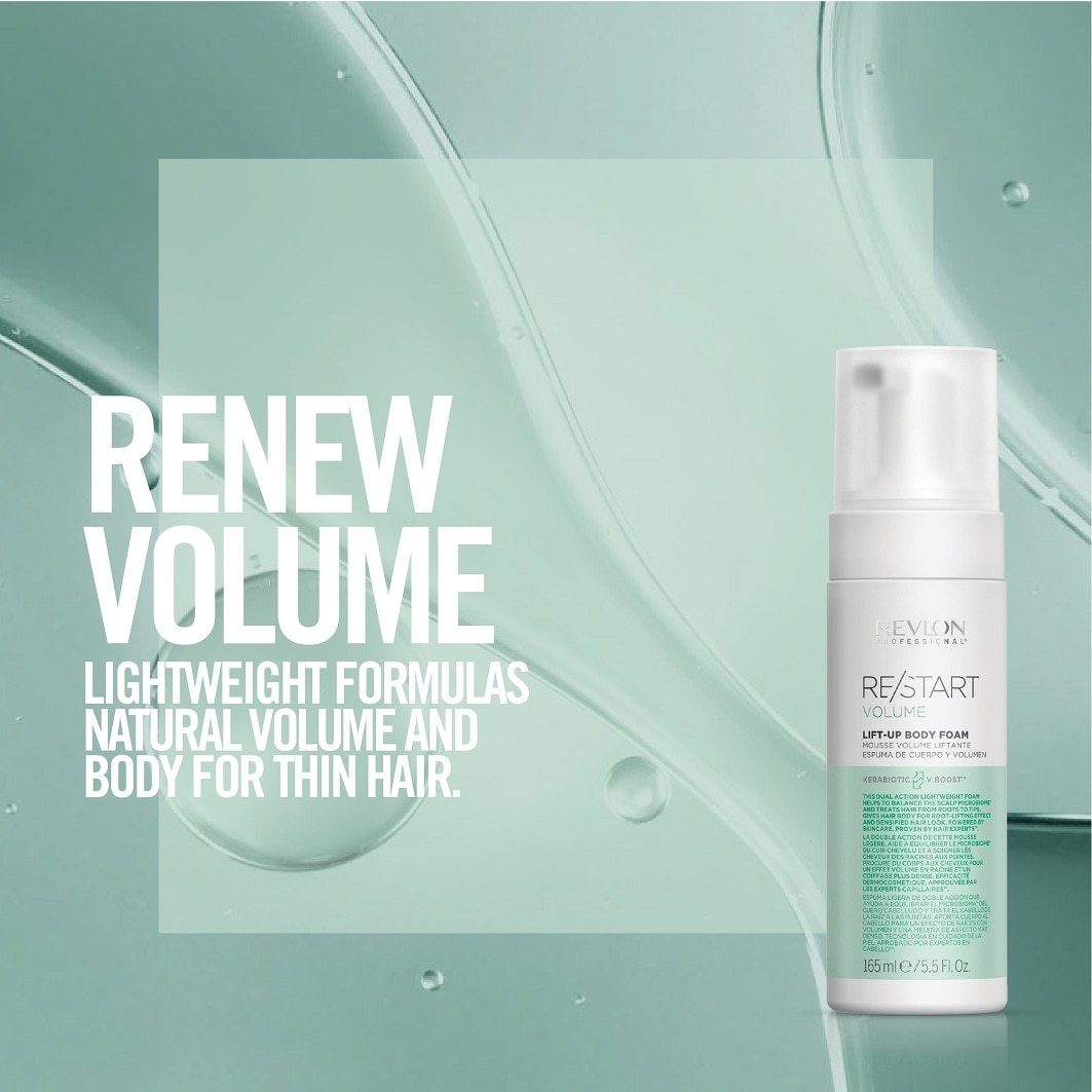 Revlon Professional Hair Mousse Restart RE/START™ VOLUME Objemová pena pre jemné vlasy - 165 ml