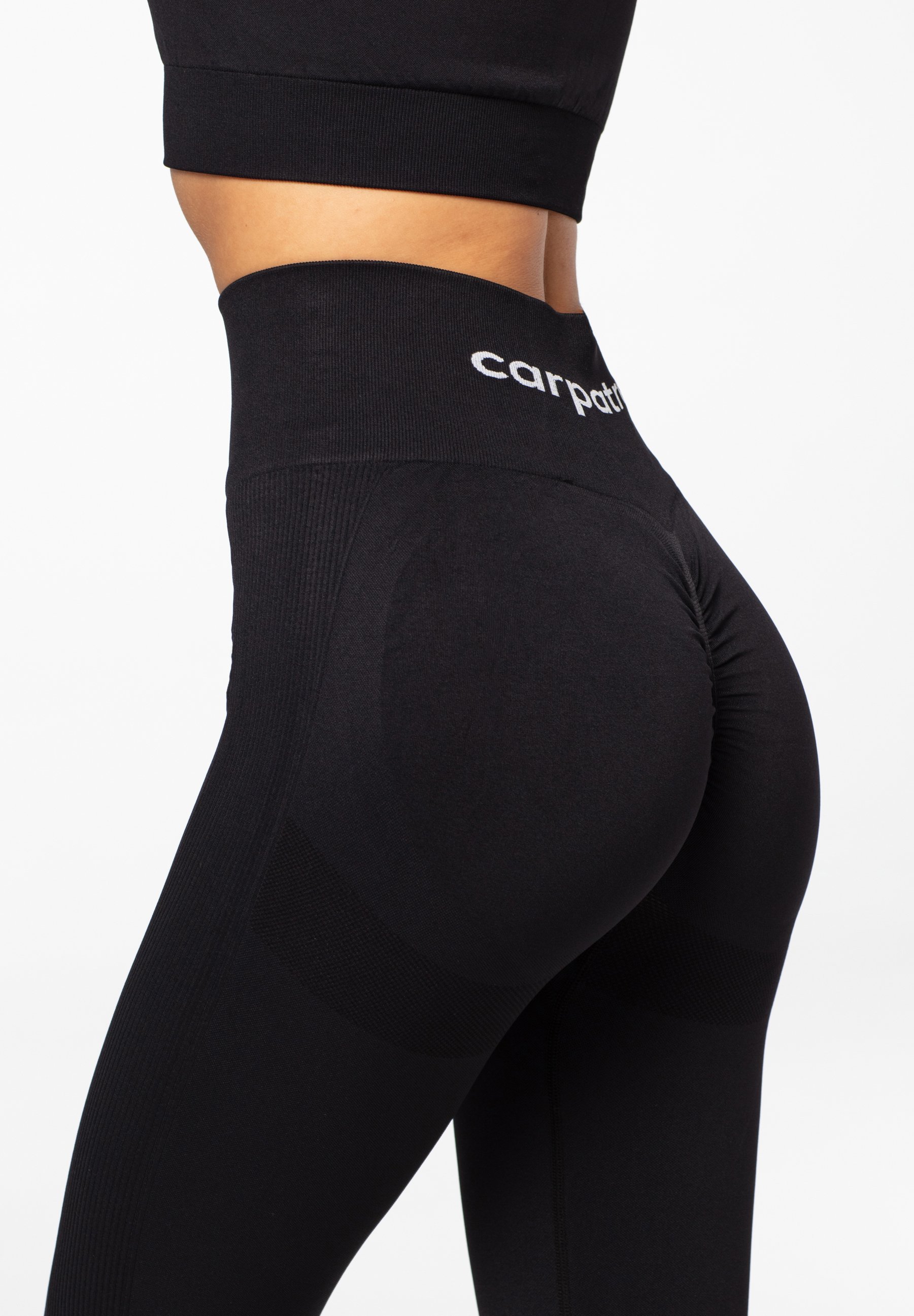 Carpatree ALLURE SEAMLESS - Leggings - Pantaloni - neri