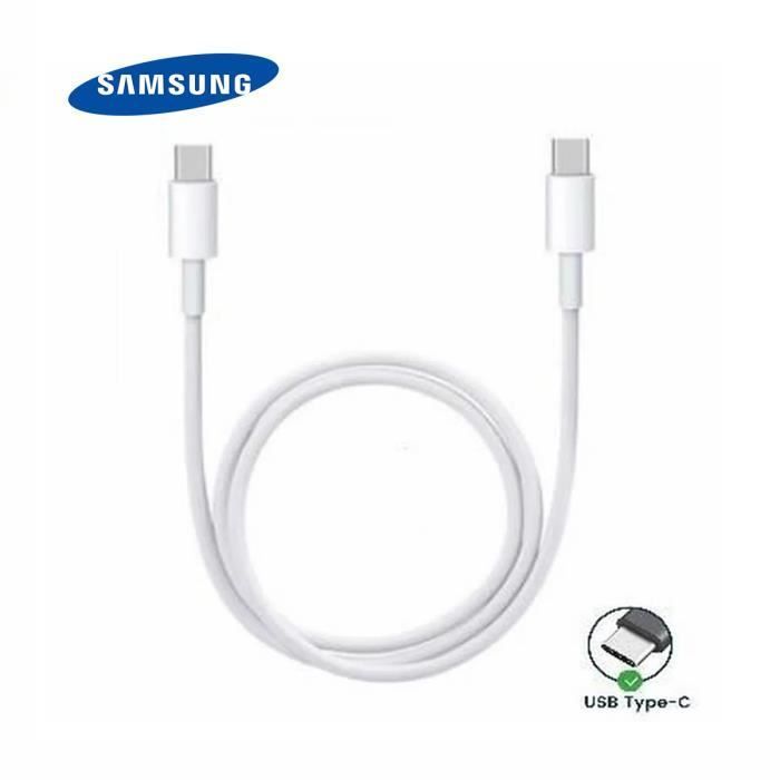 Cargador adaptador de corriente Samsung - 25W - USB-C - Blanco - Compatible con Galaxy A02S