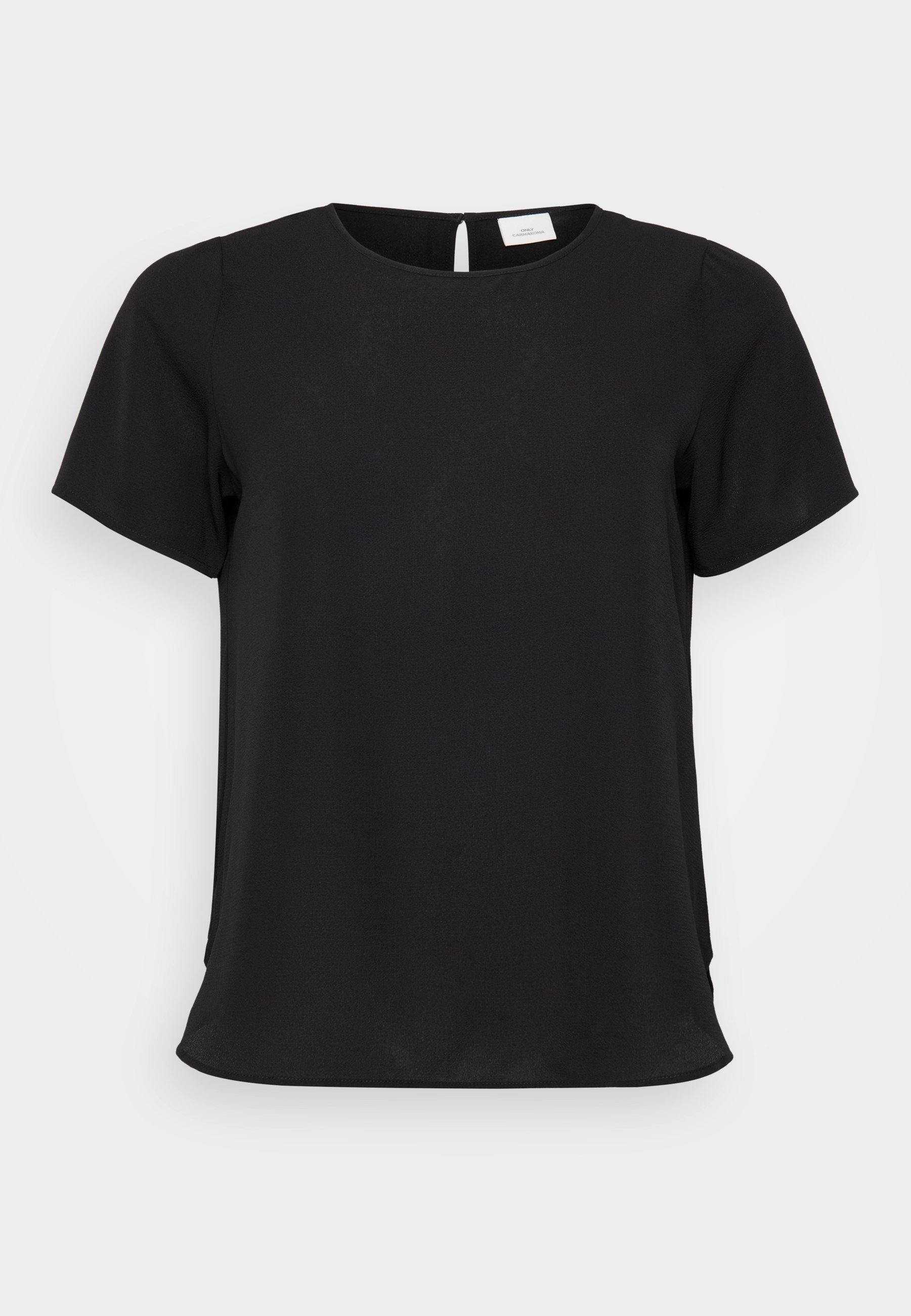 T-shirt imprimé ONLY Carmakoma CARVICA LIFE - noir