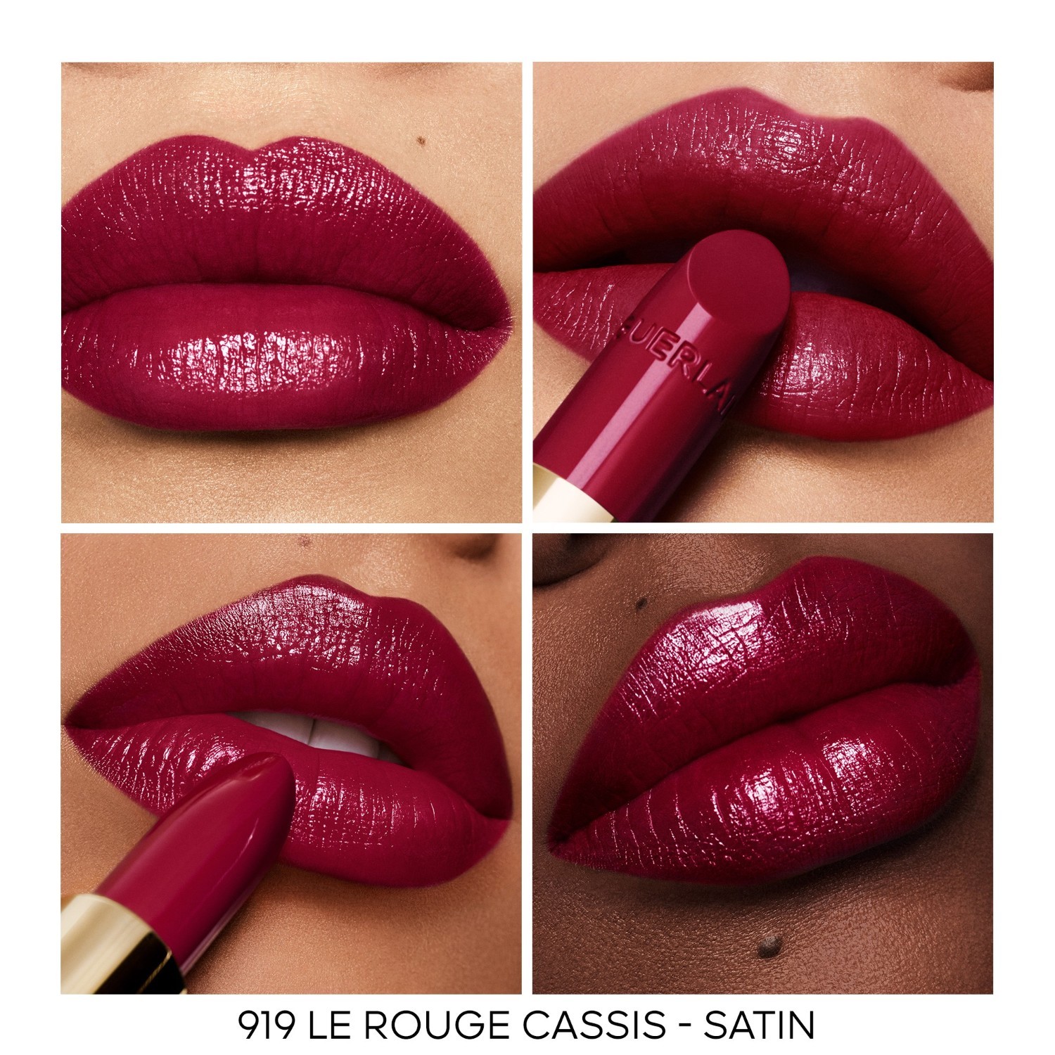 Náhradné balenie rúžu Guerlain Lipstick Rouge G – saténový finiš – 3,5 g