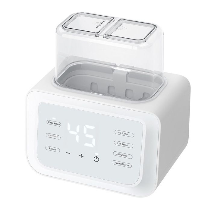 Scaldabiberon doppio, multifunzione, automatico, 220V, compatto