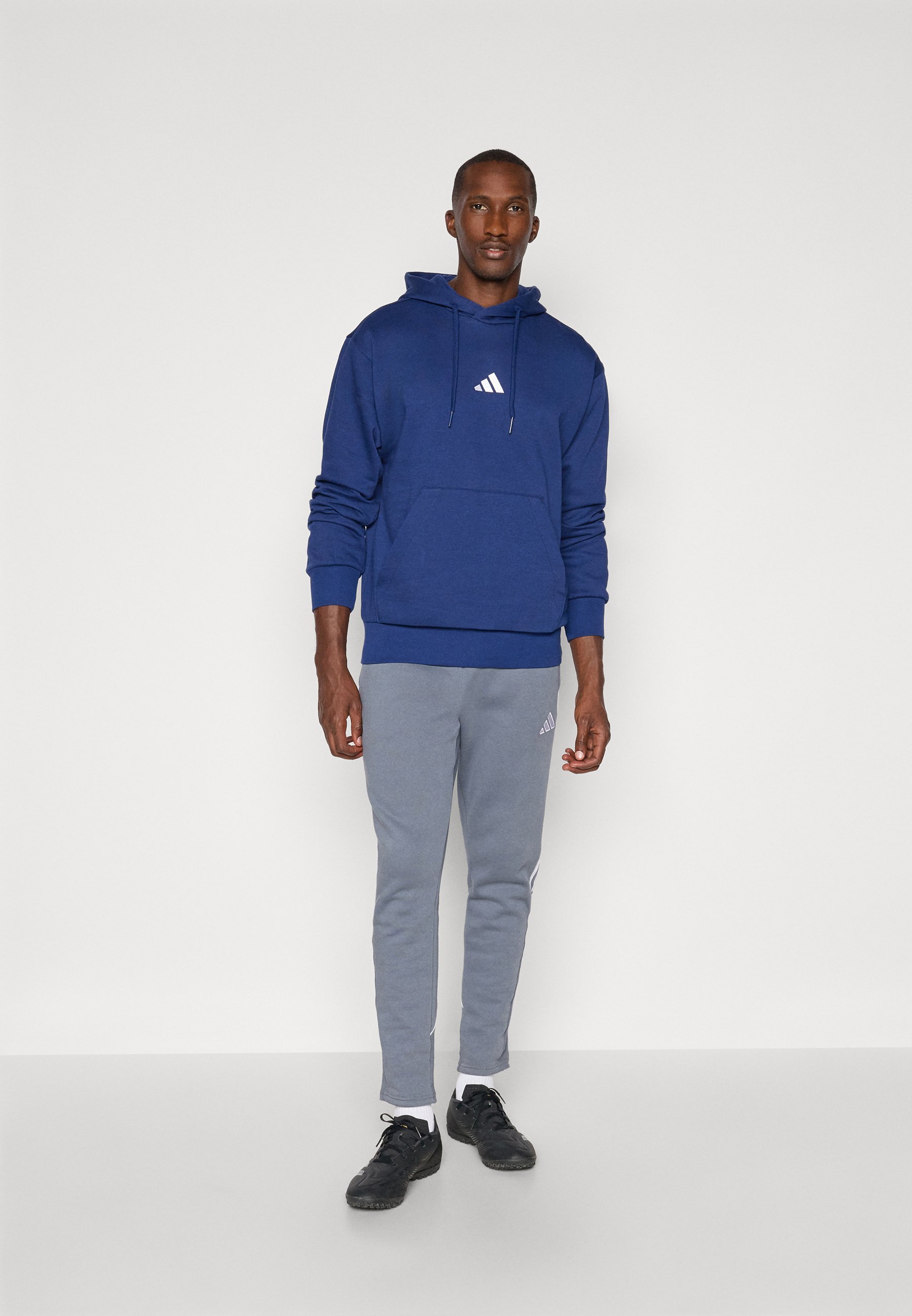 adidas Sportswear FEELCOZY - Hoodie - Dunkelblau/Weiß