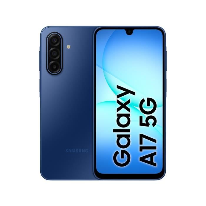 SAMSUNG Galaxy A17 5G Smartphone 128 Go Bleu - Version Française