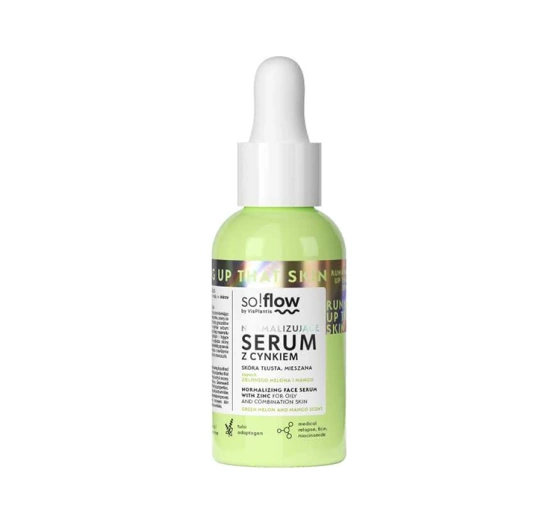 So!Flow normalizujące serum z cynkiem skóra tłusta, mieszana 30ml