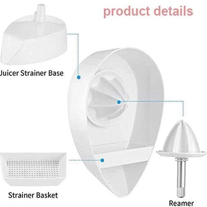 Accesorios para exprimidor de cítricos para batidoras KitchenAid, accesorio exprimidor de limones, exprimidor de cítricos