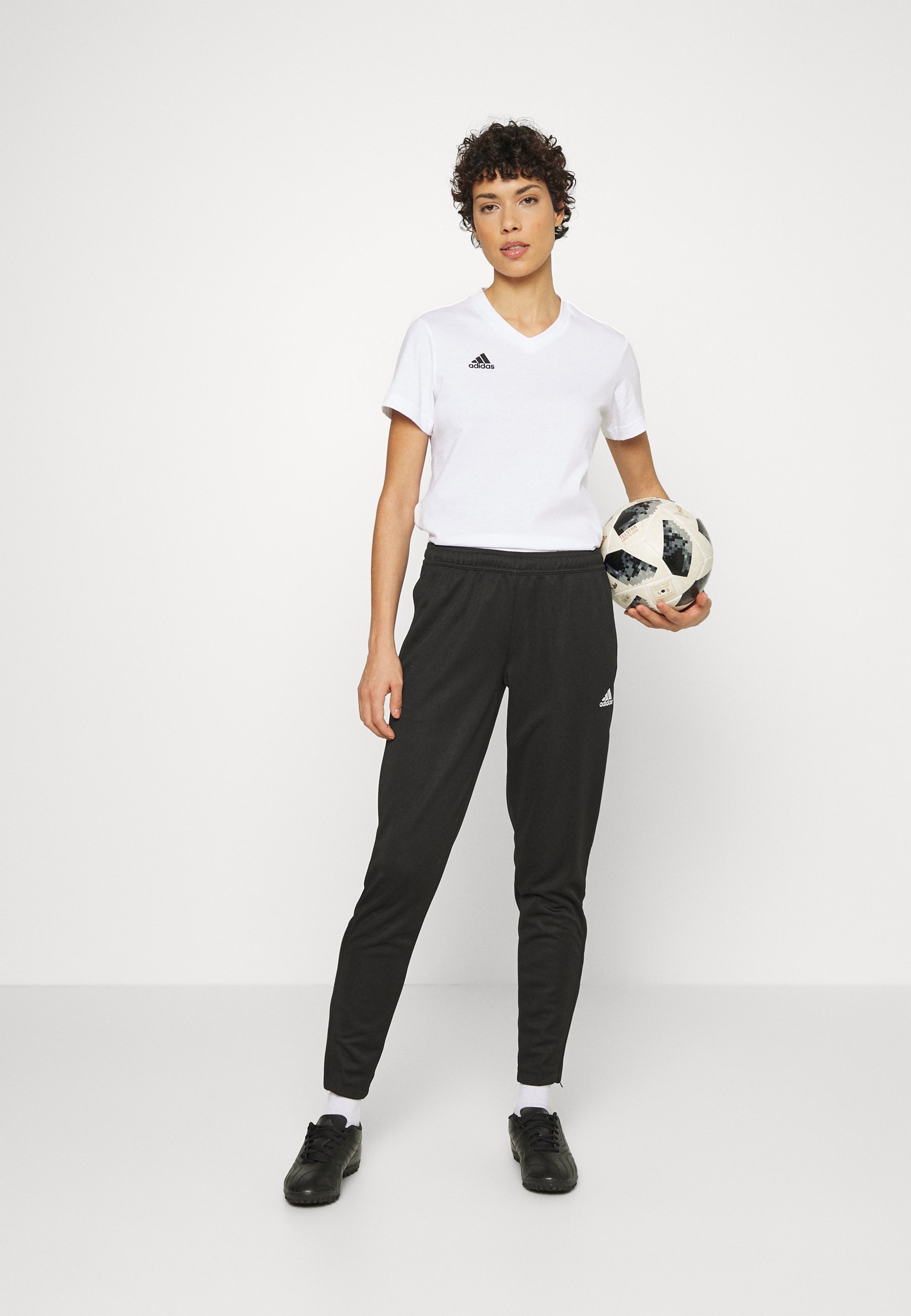 adidas Performance ENTRADA - Basic T-shirt - wit