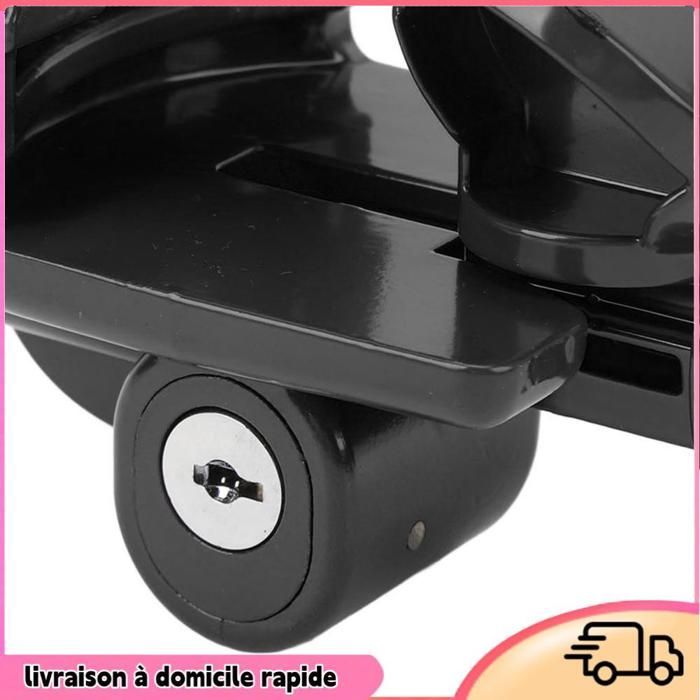 Dilwe Trailer Hitch Lock, Trailer Hitch Lock, RV Coupler Lock, High Top, Boat, Black