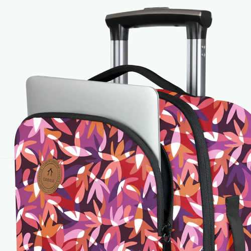 Cabaia Weicher 2-Rollen-Koffer XS Montreuil bordeauxrot