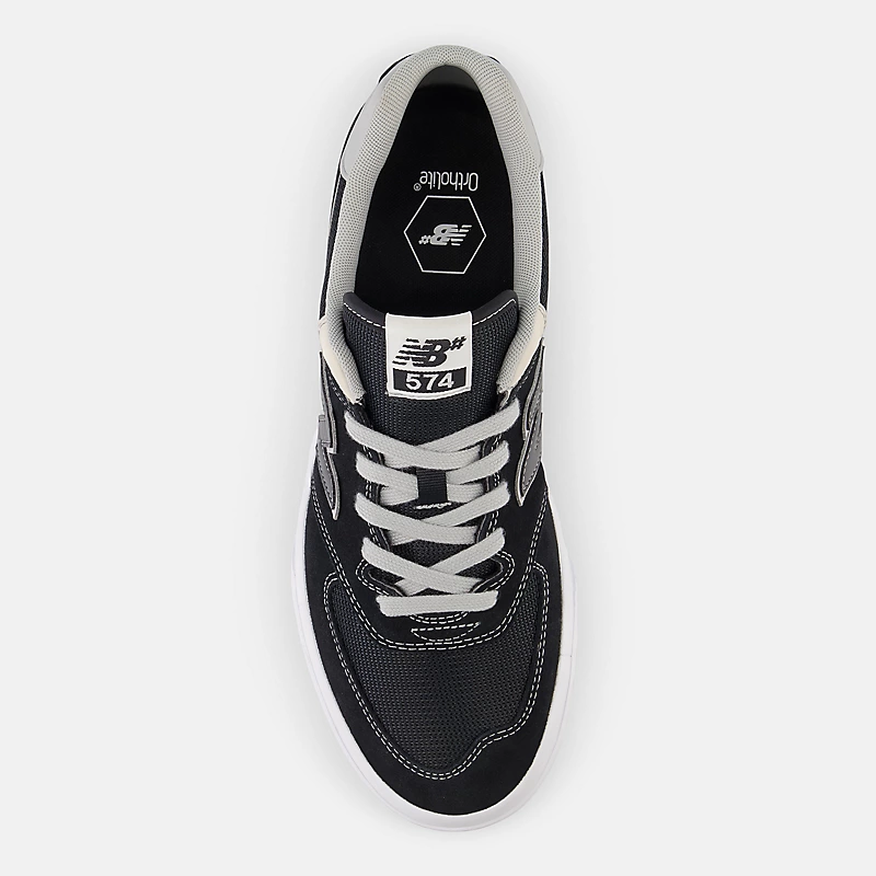Pantofi NB Numeric 574 Vulc pentru bărbați – Negru cu gri