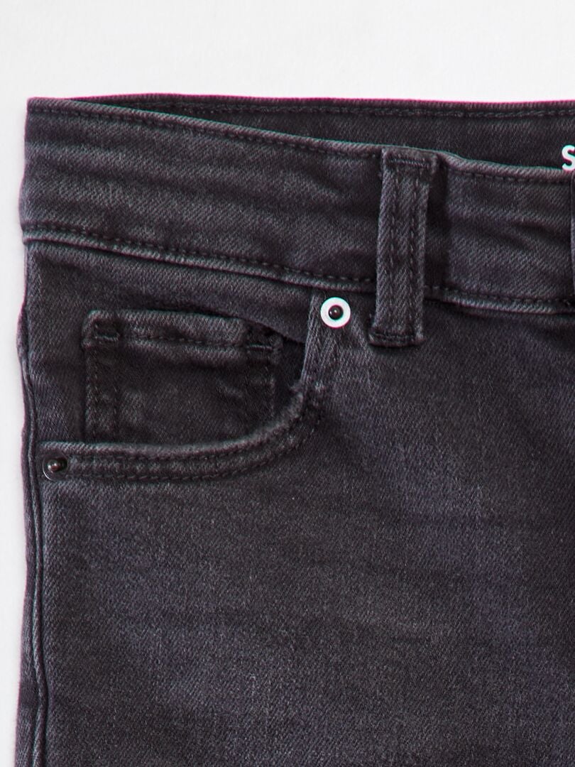 Calça jeans skinny - CINZA