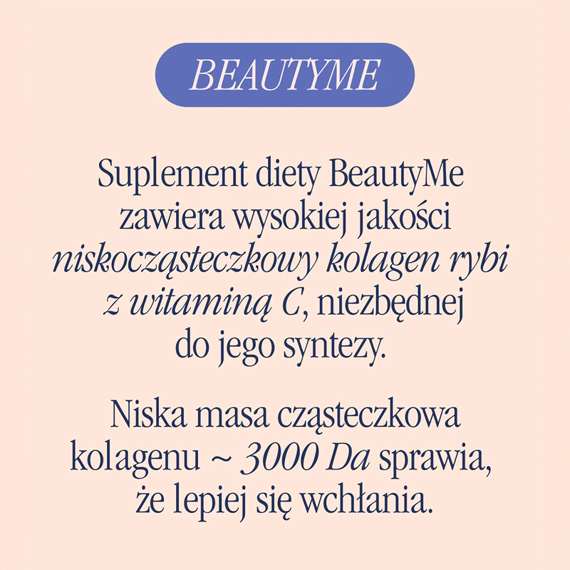 Doplnok stravy Health Labs Care BeautyMe v podobe kolagénového prášku