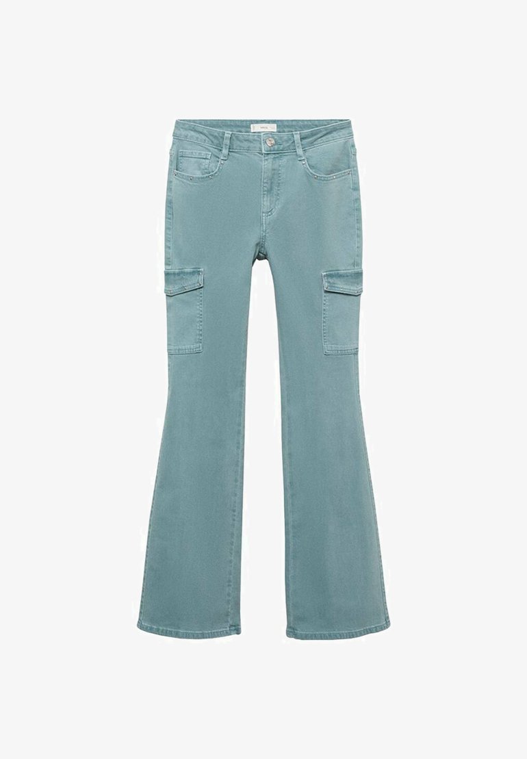 Mango Kids TEEN - Jeansy Bootcut - niebieskie
