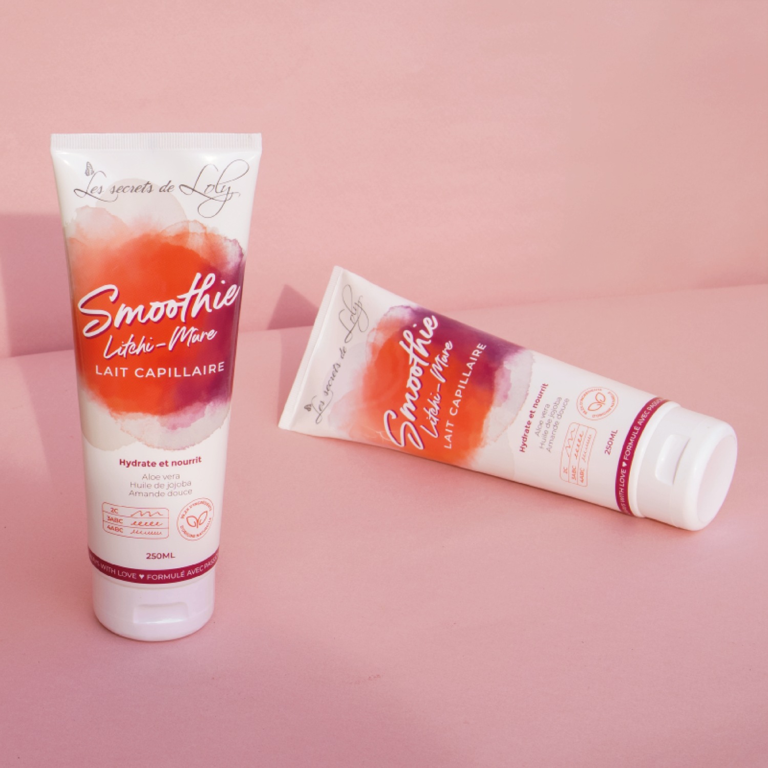 Les Secrets de Loly SMOOTHIE LITCHI-MÛRE