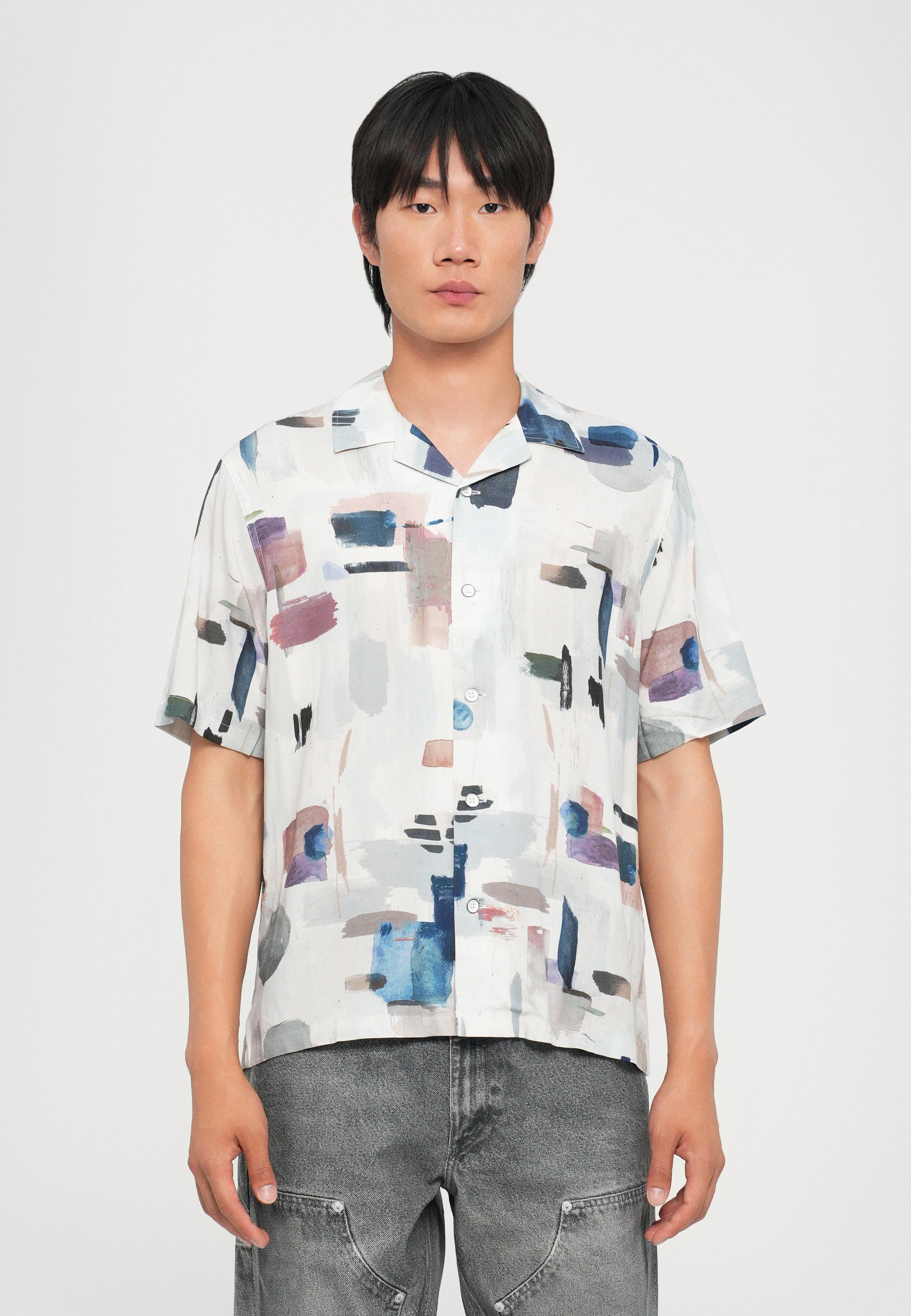 Chemise imprimée Rag & Bone Avery - Multicolore