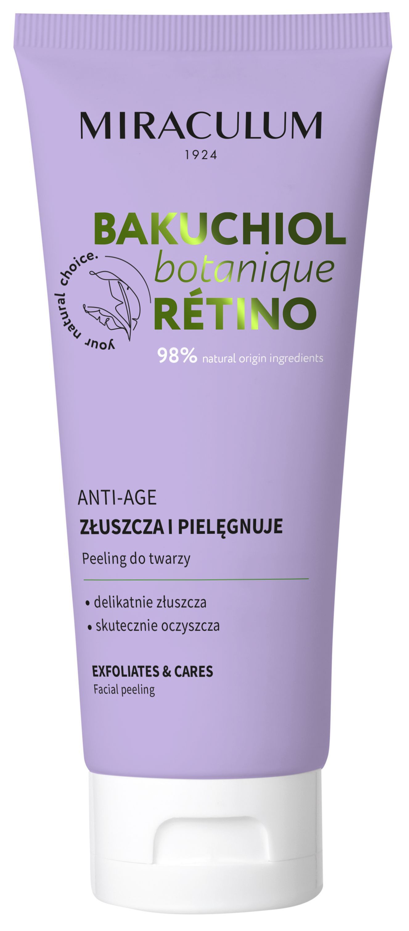 Bakuchiol veido šveitiklis nuo senėjimo Veido šveitikliai