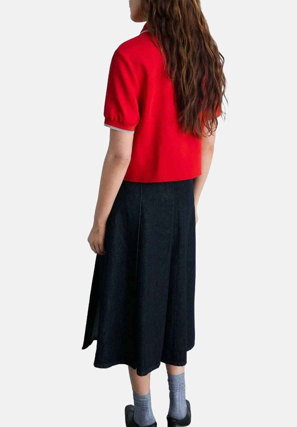 Mango poloshirt - rood
