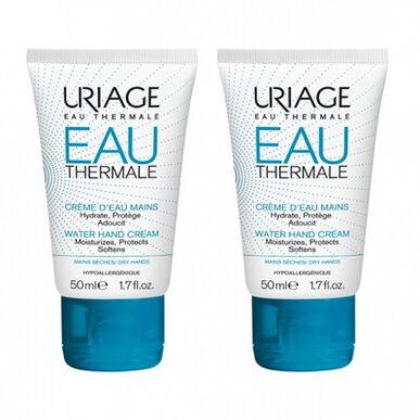 Uriage Thermal Water -käsivoide 2 x 50 ml