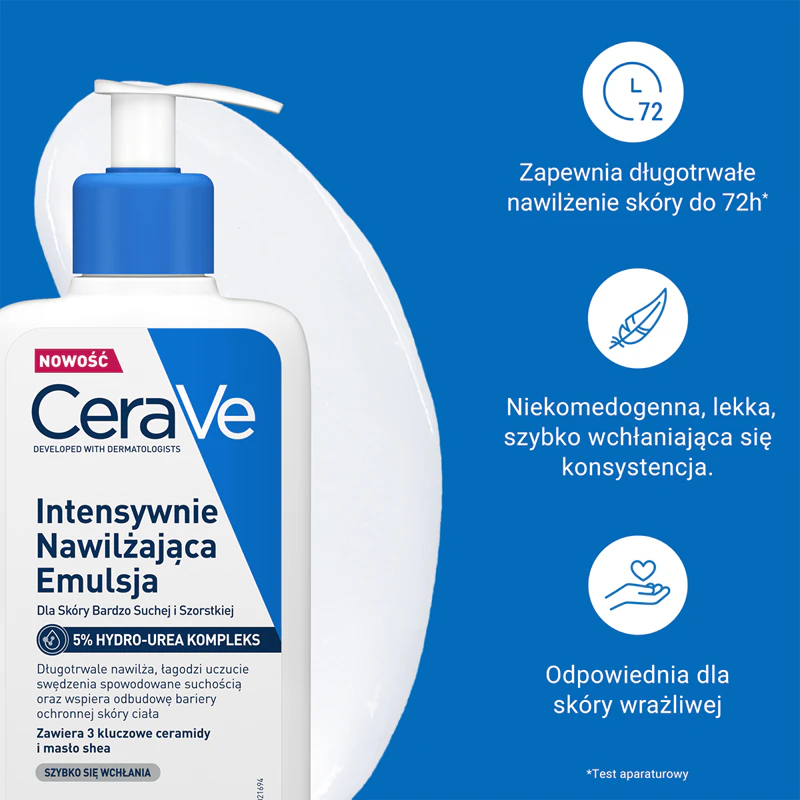 Loção Hidratante Intensiva CeraVe para pele seca e com coceira