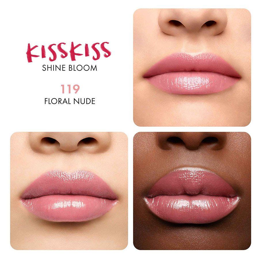„Kiss Kiss Shine Bloom“ lūpų dažai Prabangūs lūpų dažai