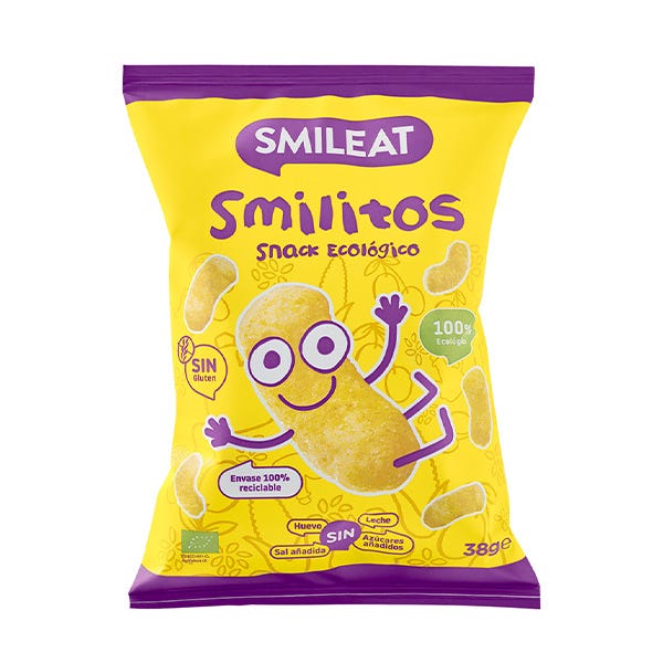 Økologiske majs-smilitos | 38 g