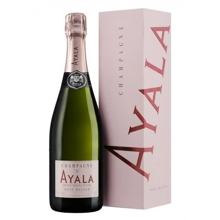 Champán Ayala Rosé Brut - Caja de regalo de 75 cl