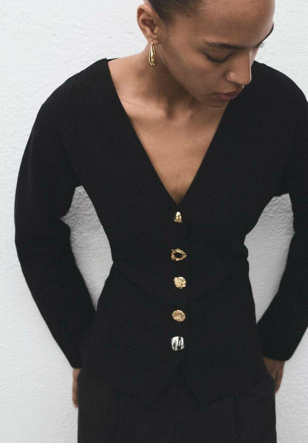 Cardigan Mango - nero