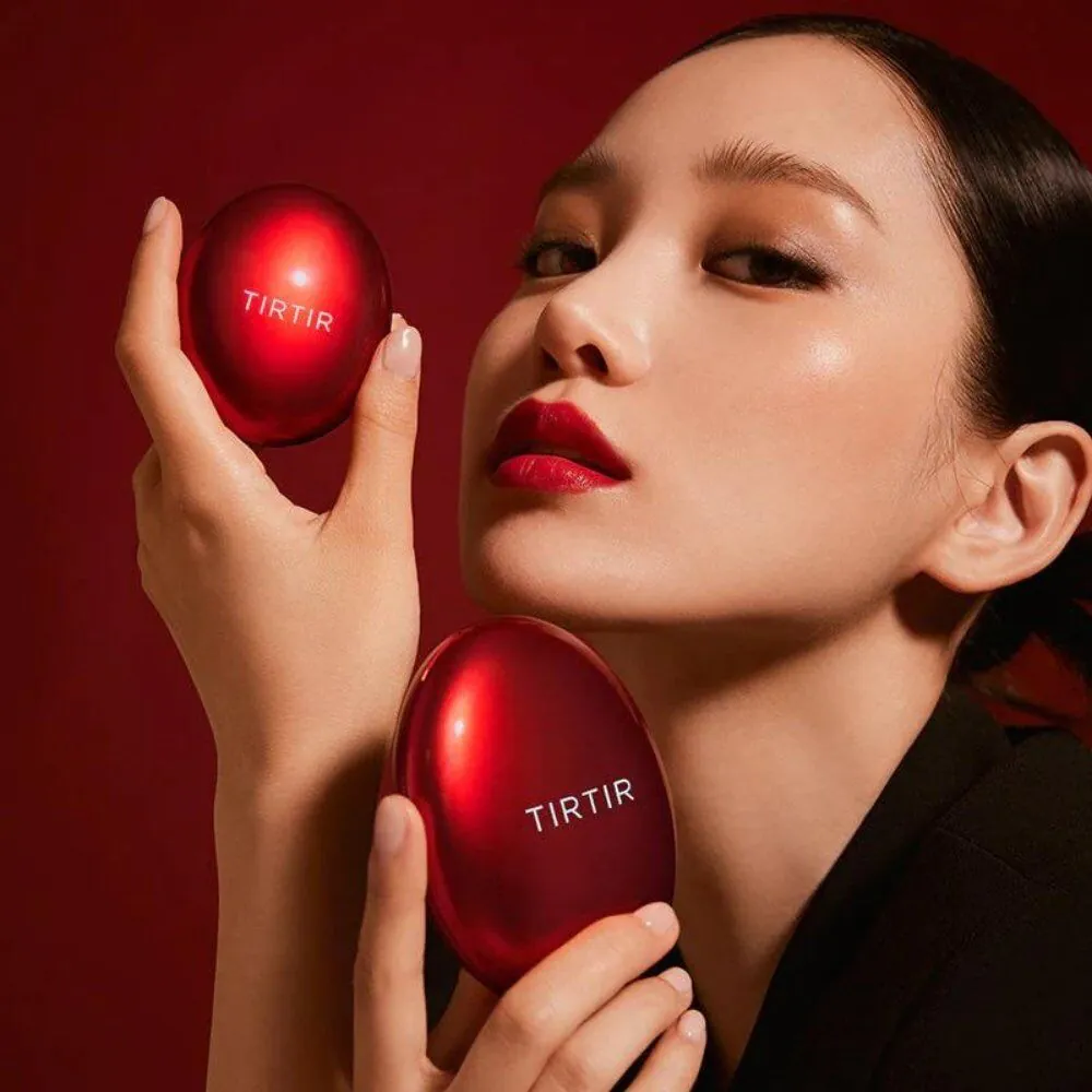 Tirtir Mask Fit Red Mini Cushion Podkład w gąbce SPF40 PA++, 34W Toffee