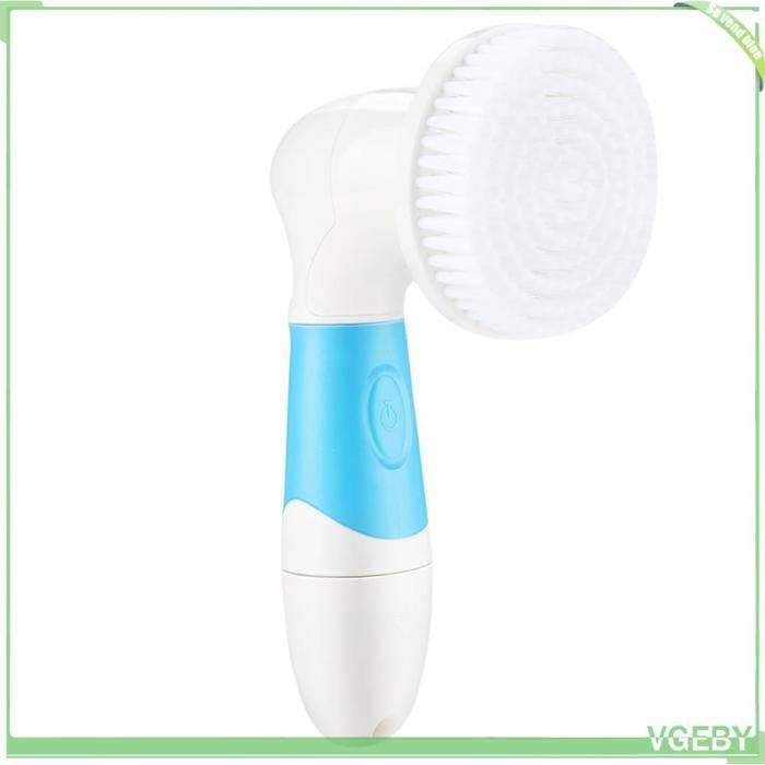 Brosse électrique pour le visage - FAFEICY - 4 en 1 - Étanche - Sans fil (pile AA) - 4 têtes