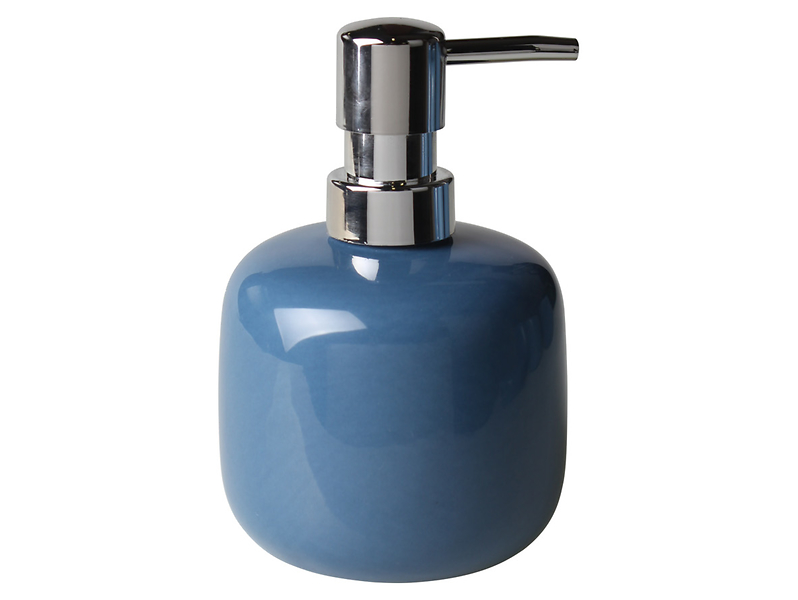 Dozownik do mydła ceramiczny Lido 330 ml granatowy