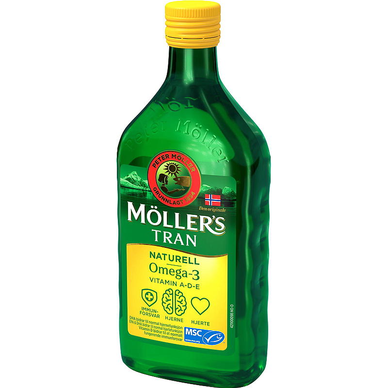Huile de foie de morue Möller's 500 ml Naturelle