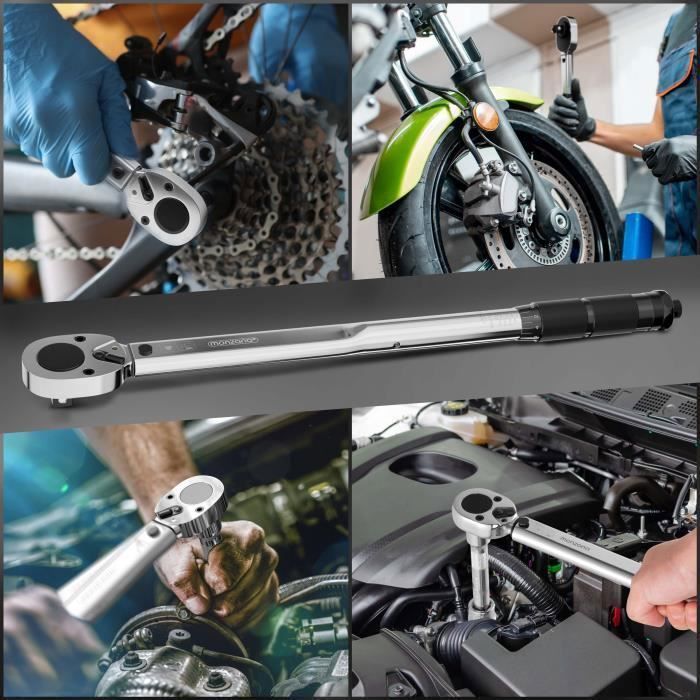 Gato hidráulico para coches/vehículos de 2 toneladas, altura de elevación de 135 a 330 mm - llave dinamométrica