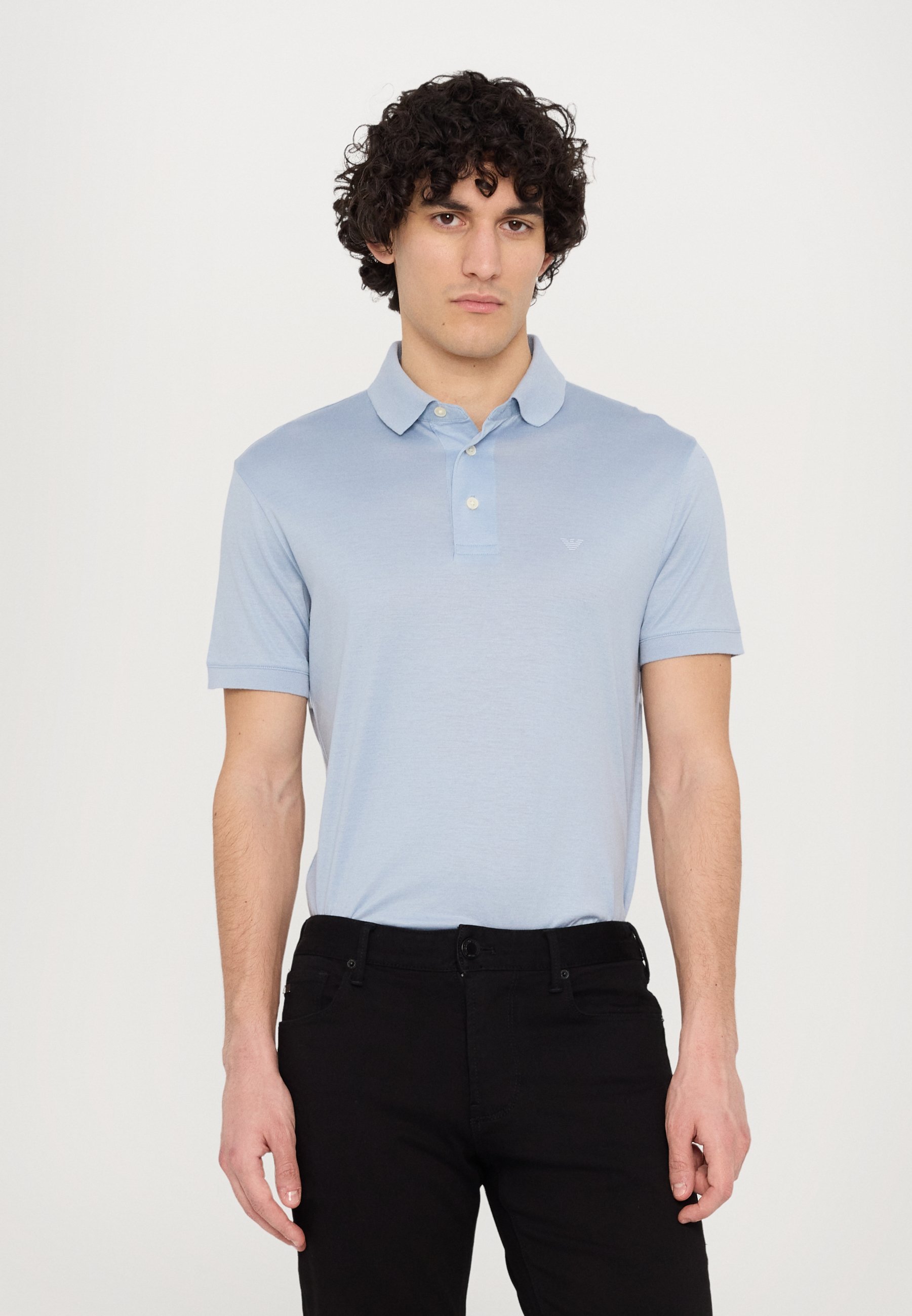 Emporio Armani broek met zakken - Slim fit jeans - zwarte denim