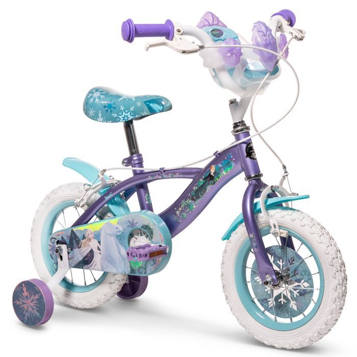 Vélo Enfant Disney - Reine des Neiges - Roues 12