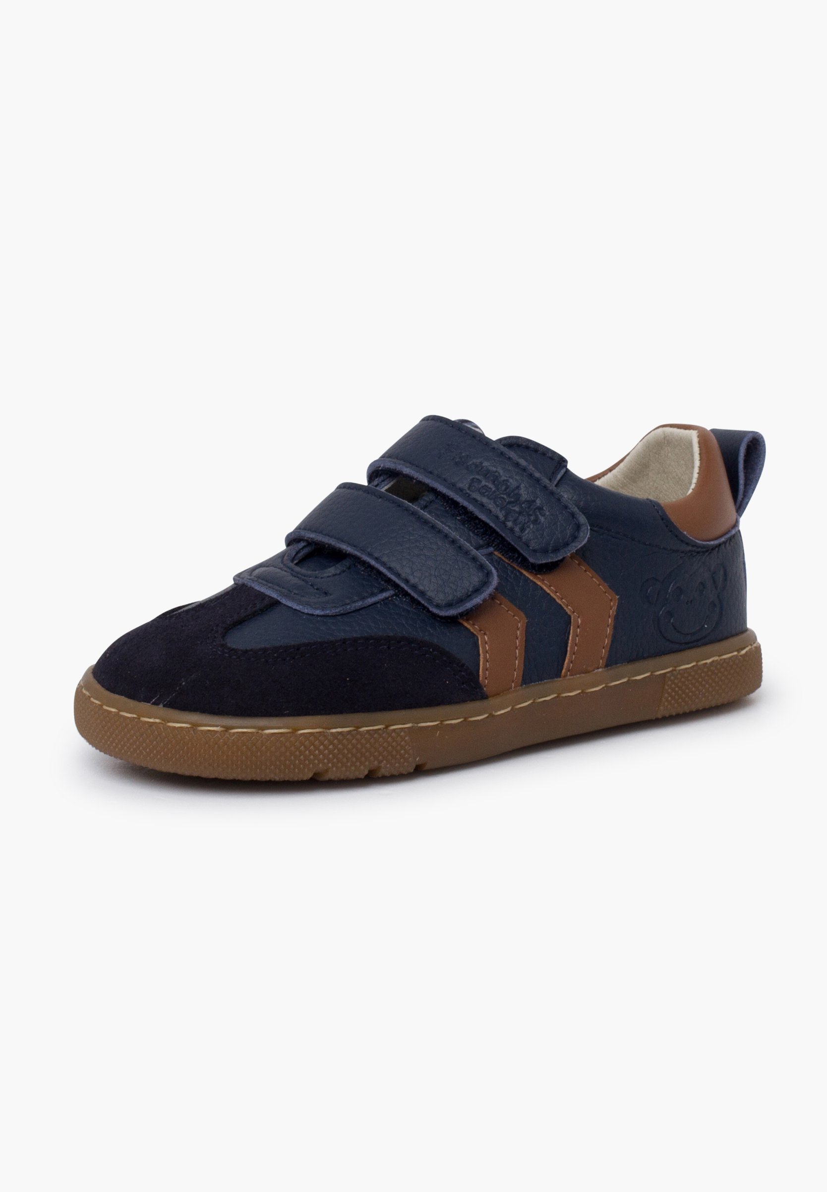 Pisamonas SIDE BANDS - Scarpine da neonato - blu navy