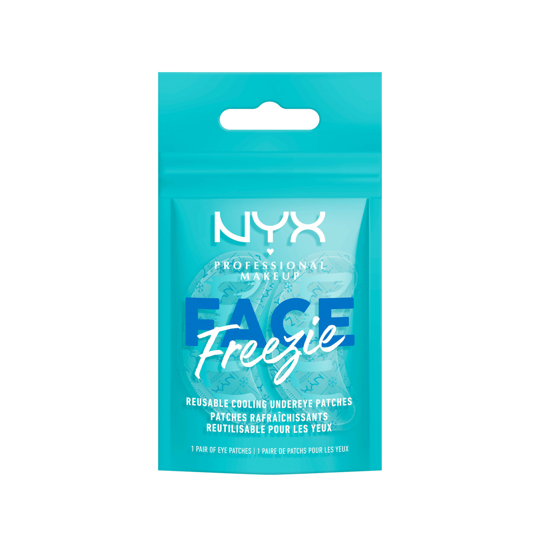 Plasturi răcoritoare reutilizabili pentru zona de sub ochi Face Freezie - NYX Professional Makeup