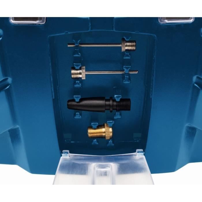 Portable compressor with electronic pressure control - Scheppach AIR FORCE 5 - 1500 W - 8 bar (car/bike/balloon)