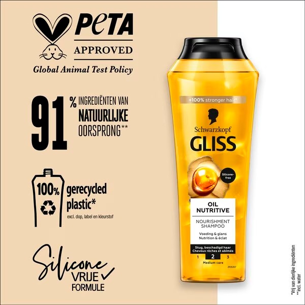 Gliss Oil Nutritive šampón<br>250ml