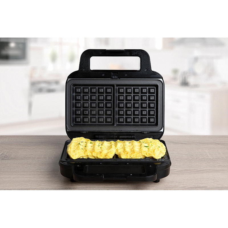 Parrilla de contacto Cuisine 900 W, 3 en 1, Cuisine