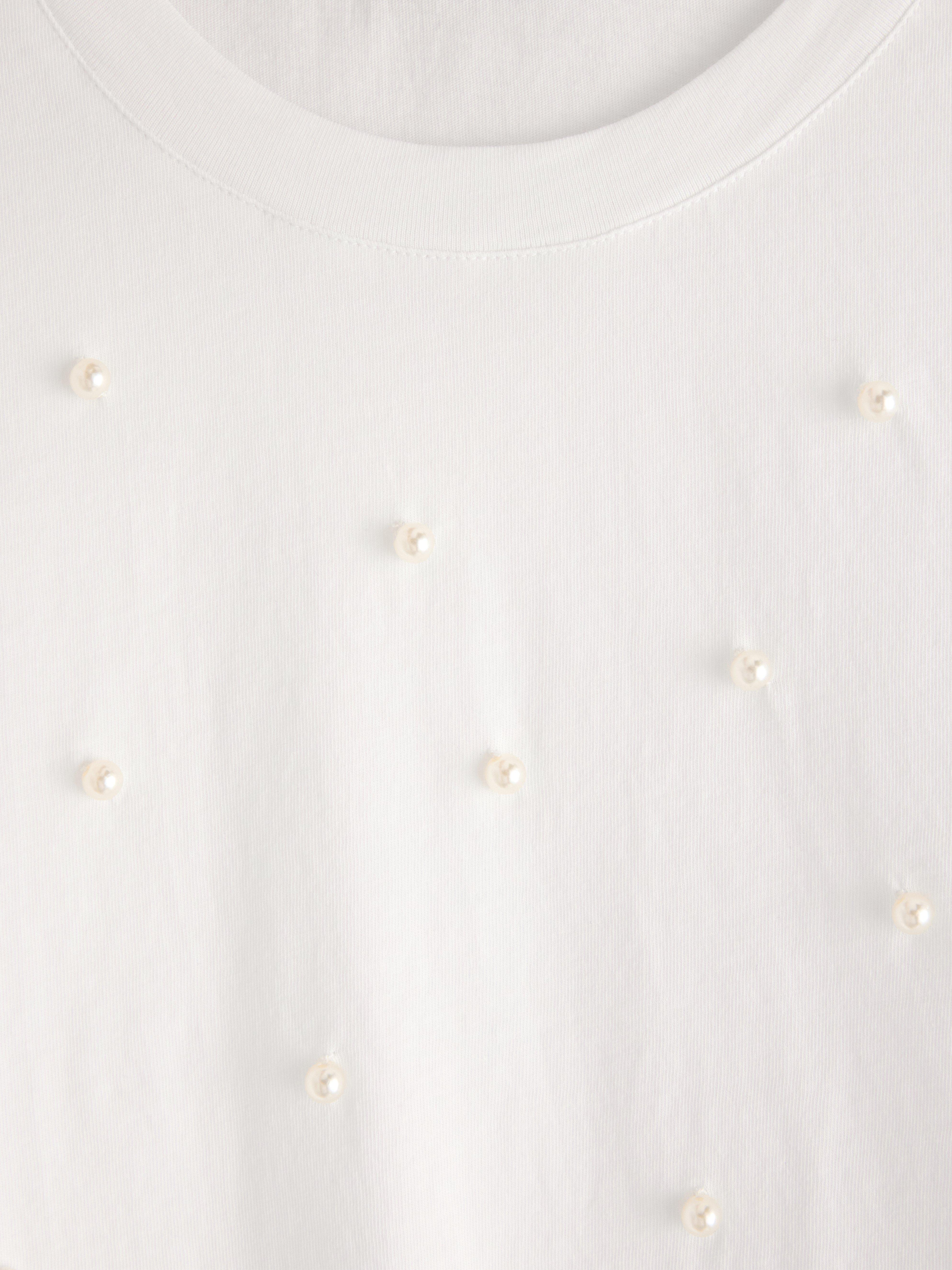 Camiseta con colores Blanco