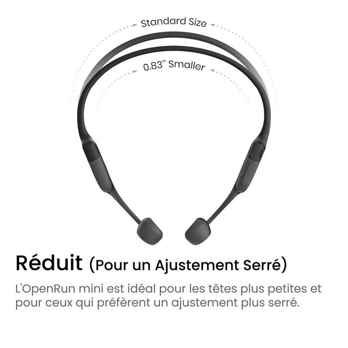 Auriculares de conducción ósea Shokz BT OPENRUN MINI USBC LILAC EXCLUSIVO