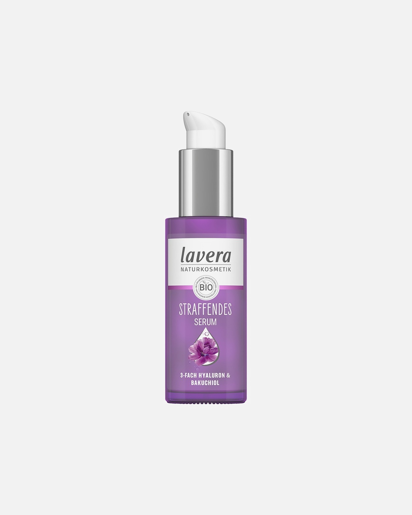 Lavera vlažilni in učvrstitveni serum s trojno hialuronsko kislino in bakuchiolom - 30 ml