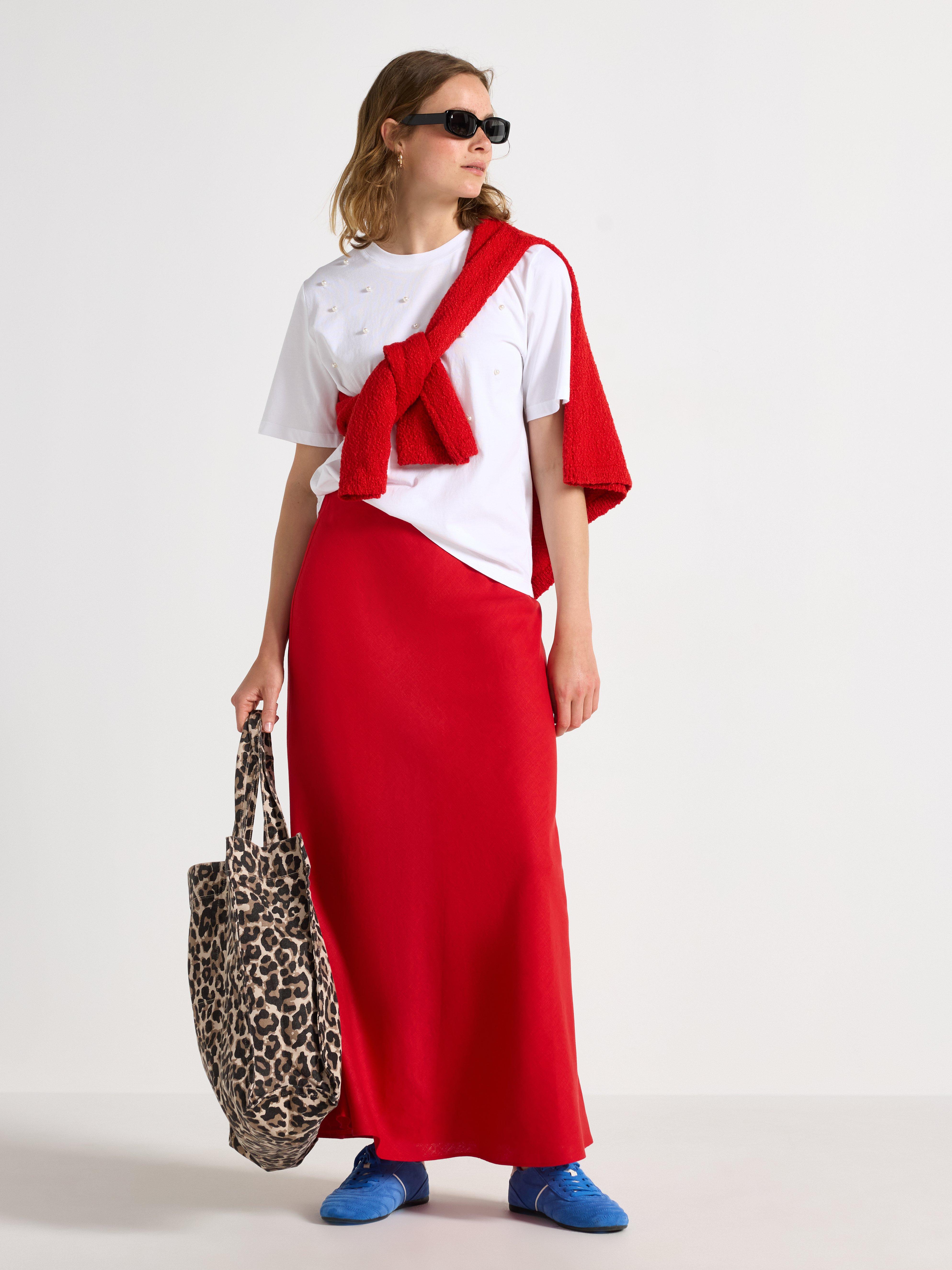 Camiseta con colores Blanco
