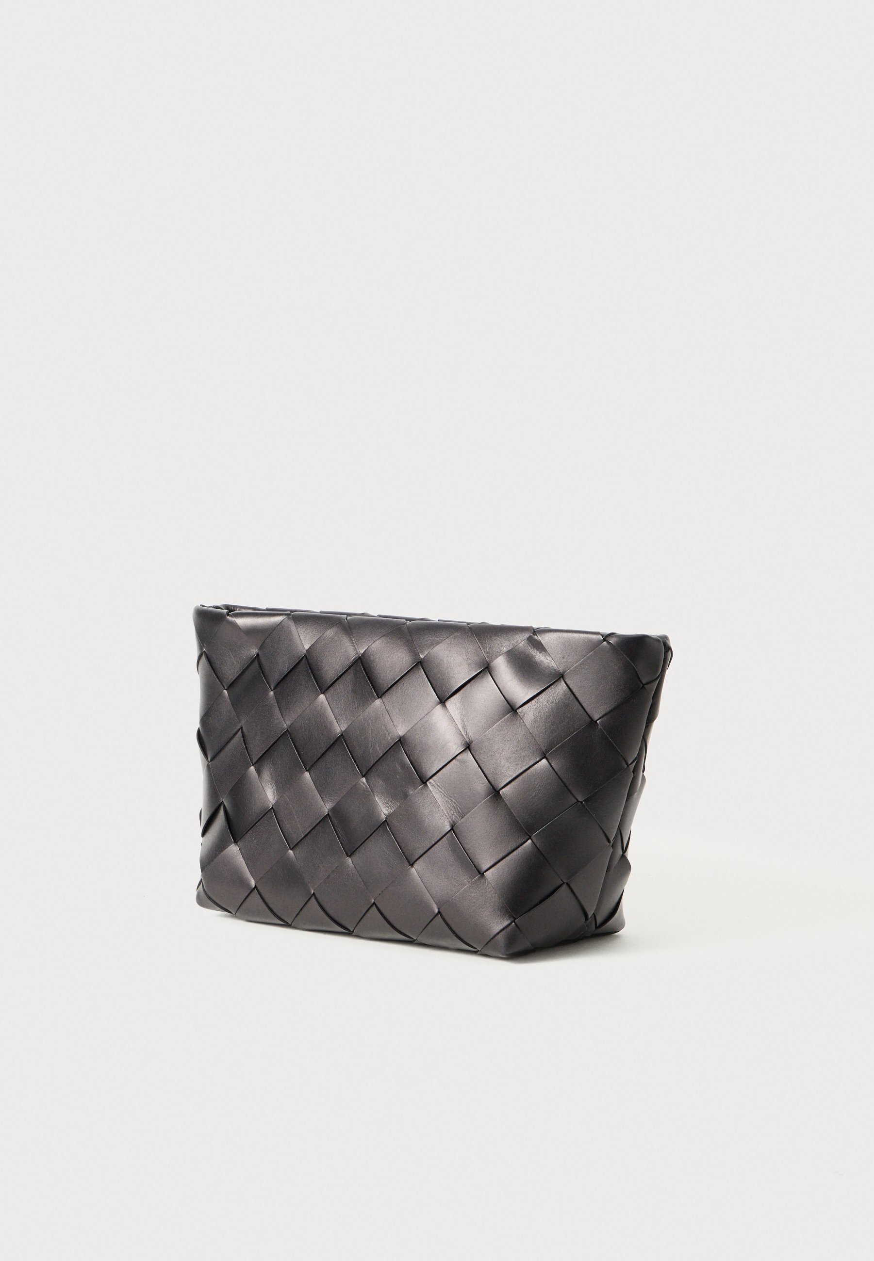Loeffler Randall WIDE SQUARE WOVEN - Pochette - noire