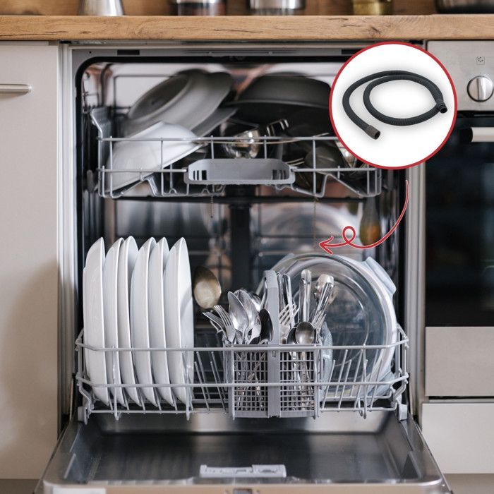 SOS Accessory Drain Hose 1.75m for Dishwasher C00273284 ARISTON HOTPOINT, ARISTONHOTPOINT, BAUKNECHT, IGNIS, INDESIT, LA