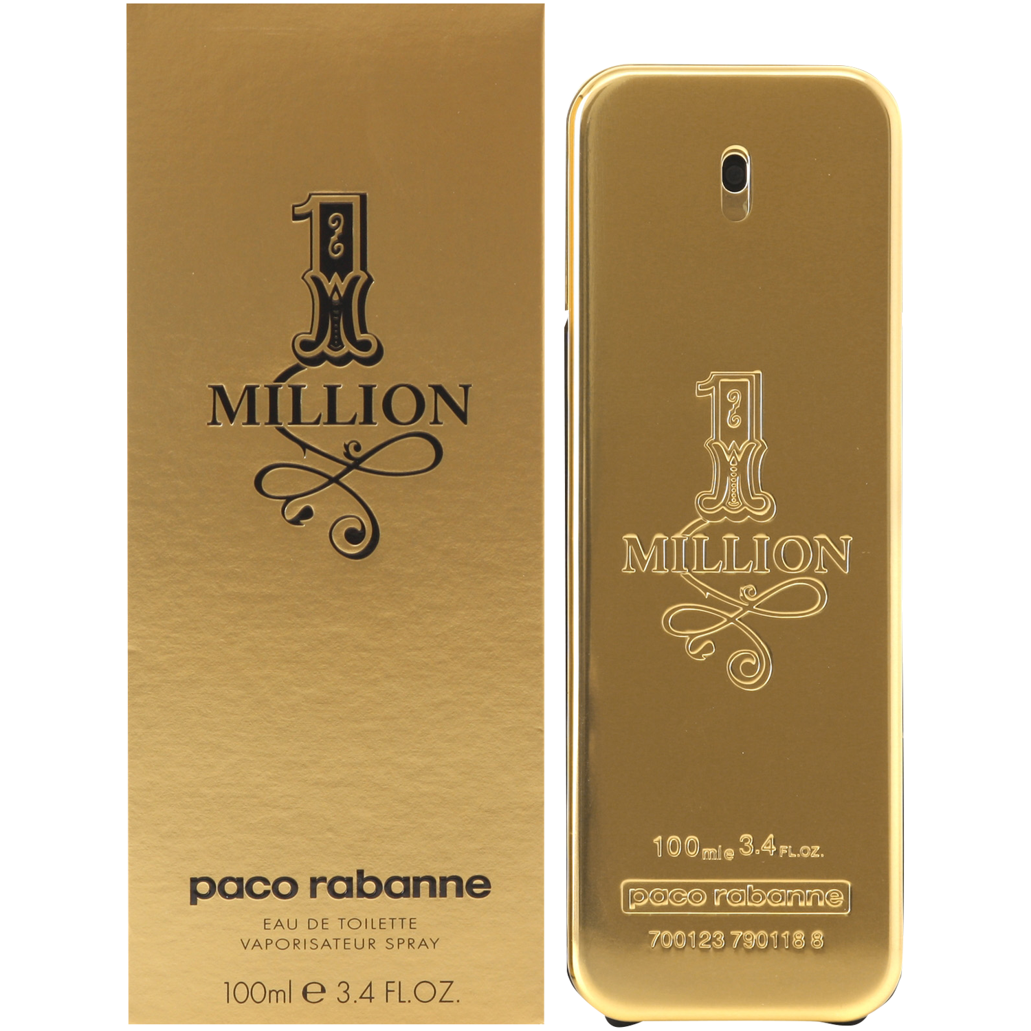 Paco Rabanne 1 Million tualetes ūdens vīriešiem 100ml