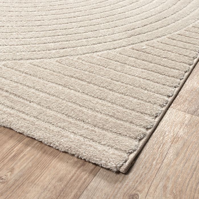 Tapis Moderne - THE CARPET - Everest - Effet 3D - Beige - 140 x 200 cm