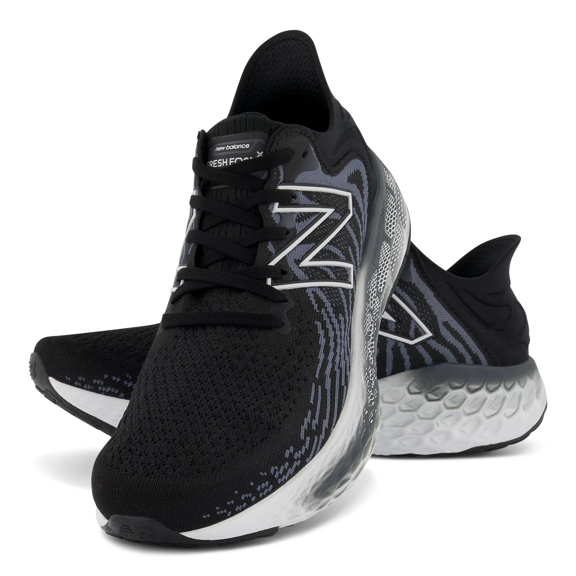 Fresh Foam 1080v11 Black con thunder e white