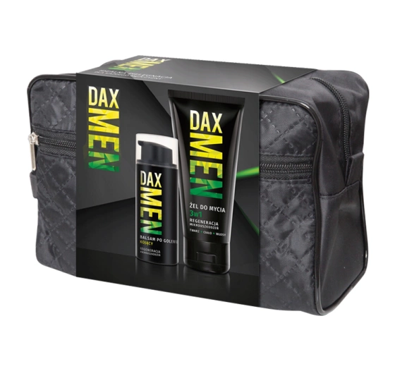 Dax Cosmetics Men zestaw żel do mycia 3w1   balsam po goleniu
