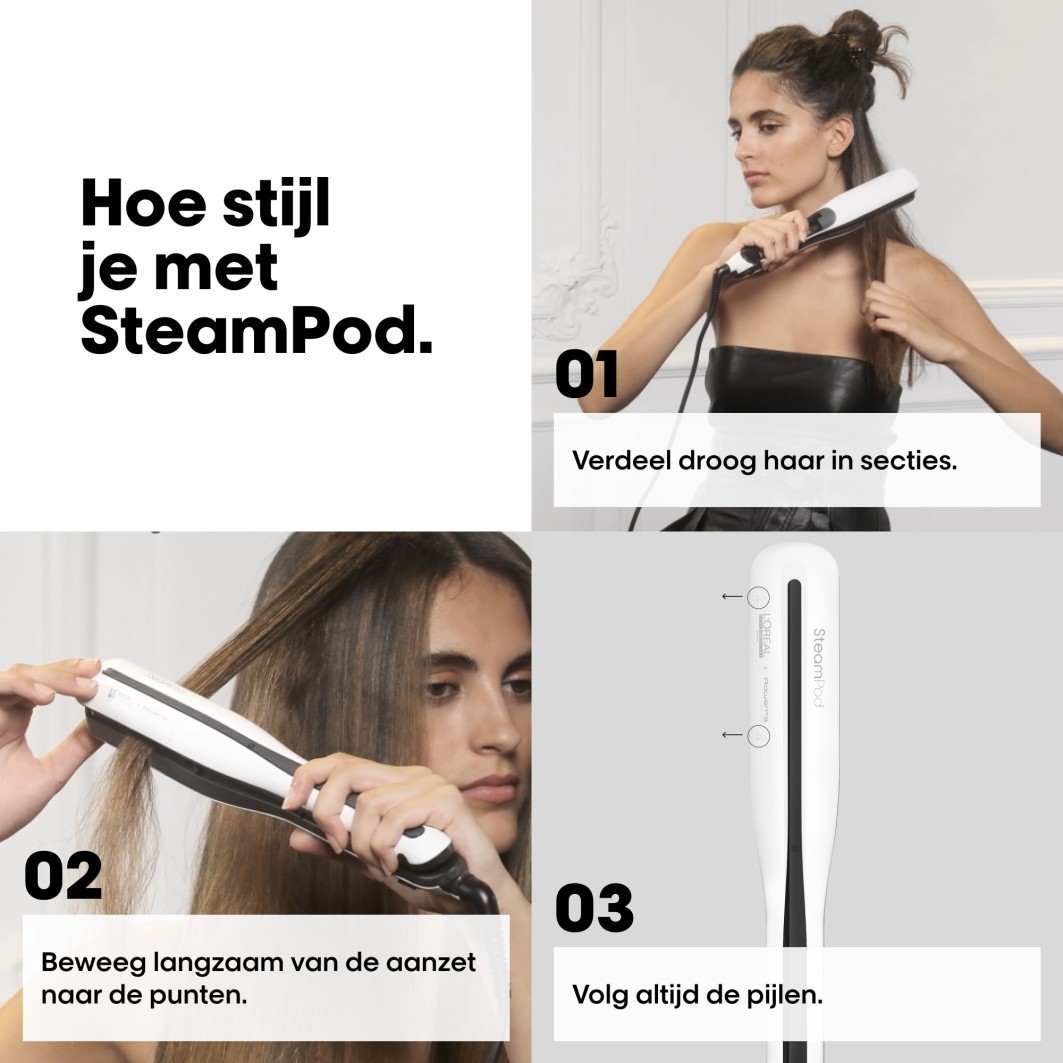 L'Oréal Professionnel SteamPod 3.0 likalnik za lase - 1 kos